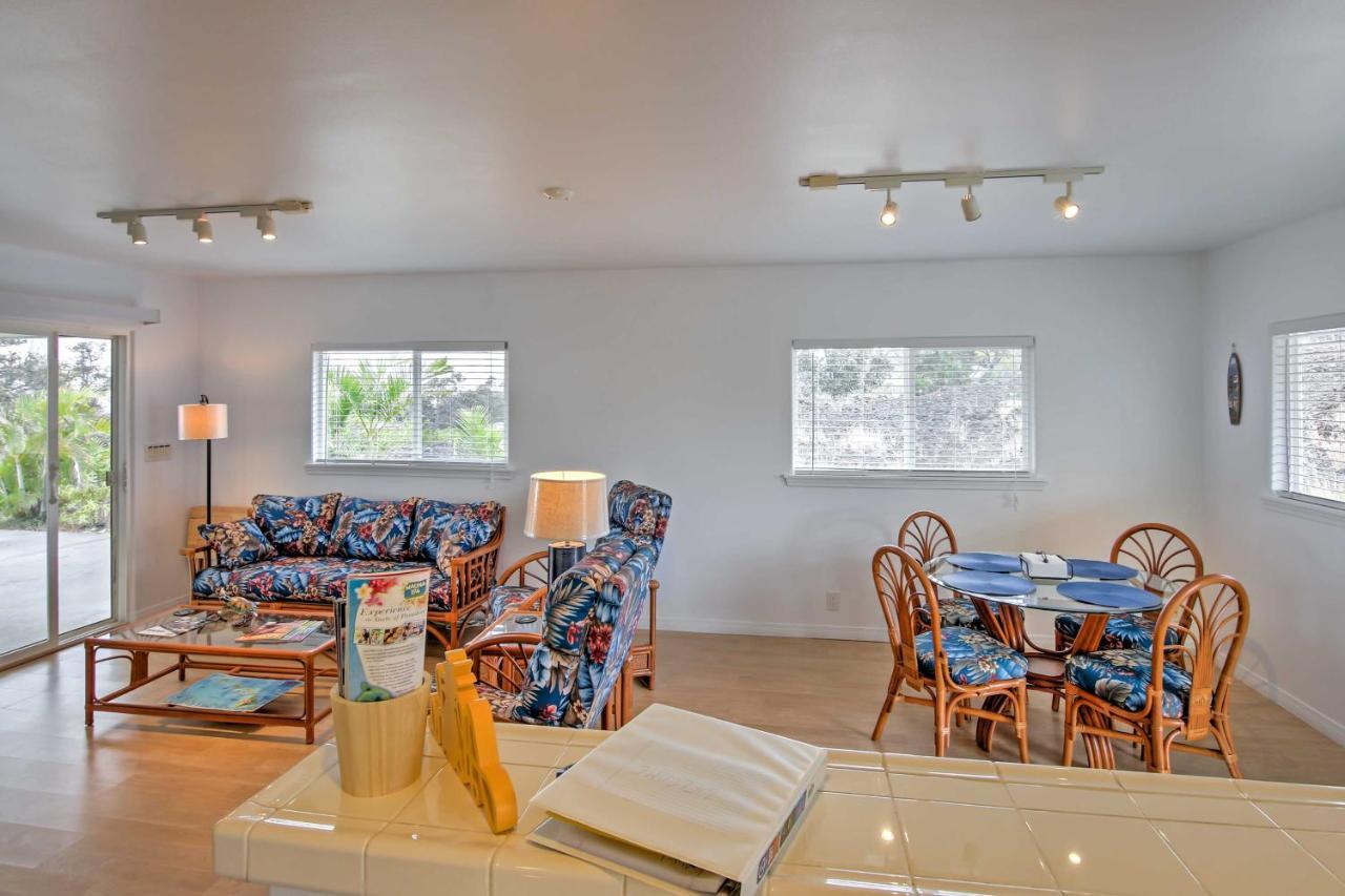 Ocean View Bungalow With Lanai 13 Mi To South Point Luaran gambar