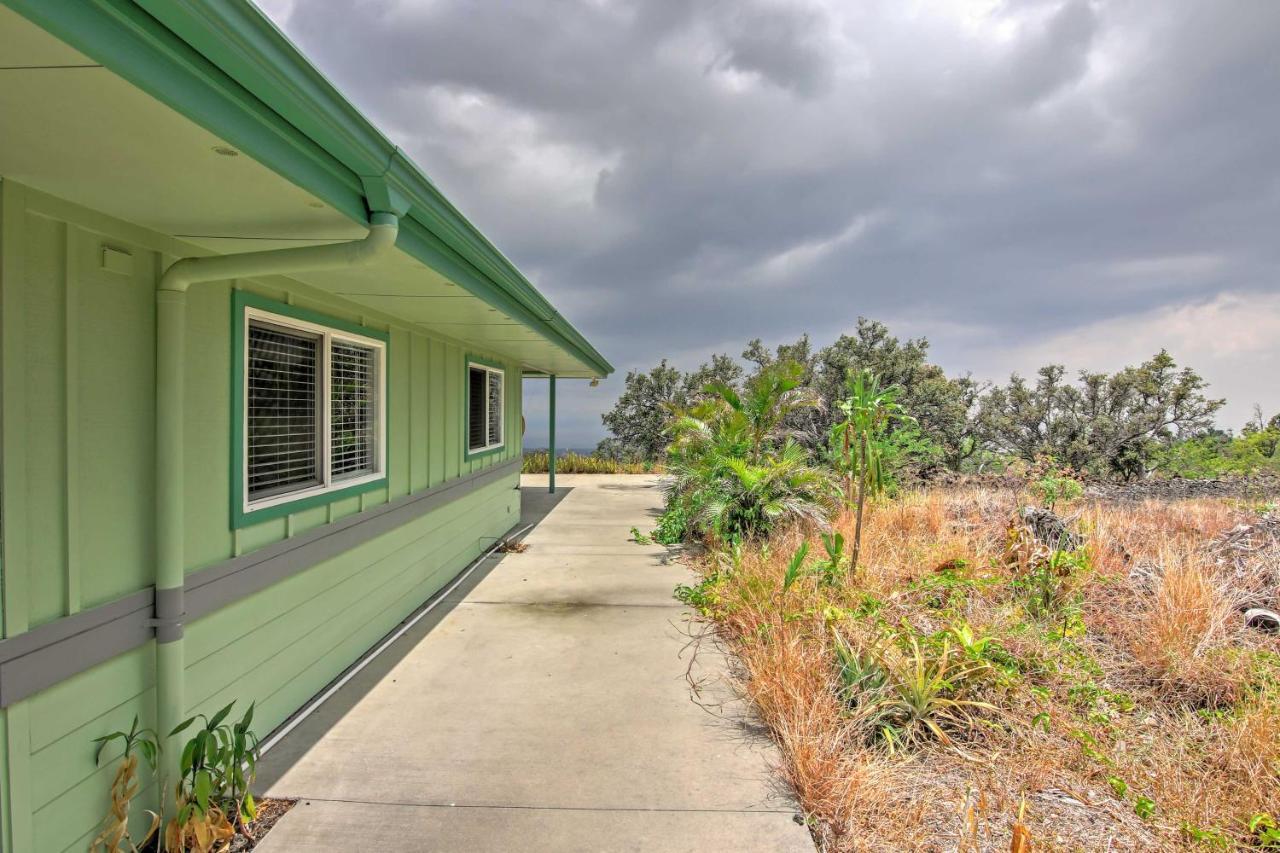 Ocean View Bungalow With Lanai 13 Mi To South Point Luaran gambar