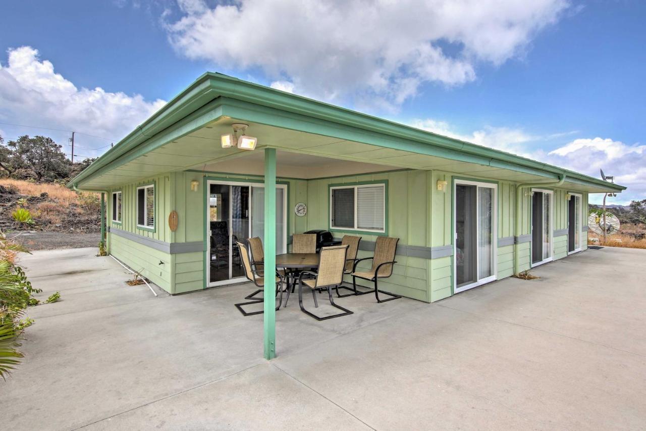 Ocean View Bungalow With Lanai 13 Mi To South Point Luaran gambar