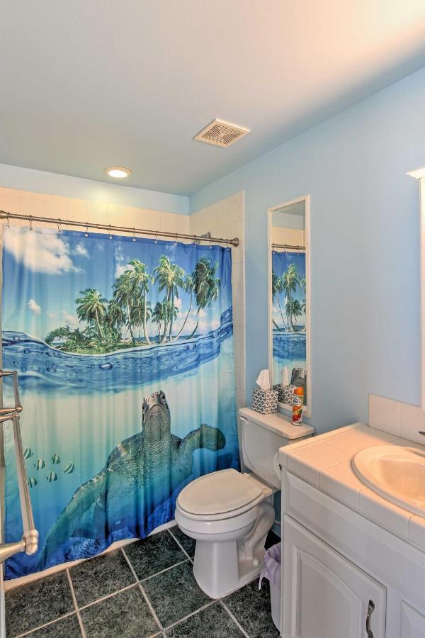 Ocean View Bungalow With Lanai 13 Mi To South Point Luaran gambar